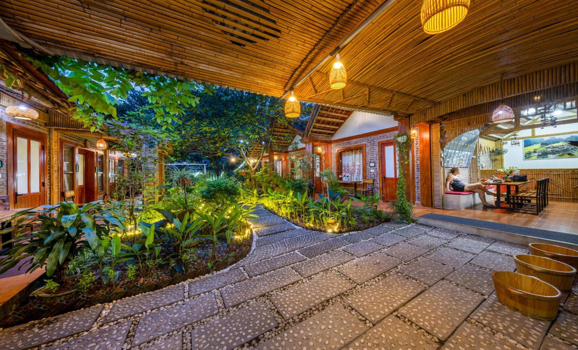 Tam Coc Moonlight Bungalow Van Lam Экстерьер фото